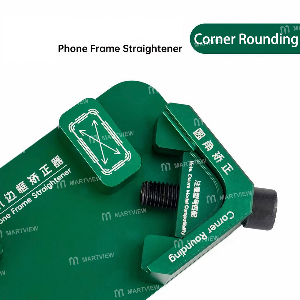 mryang r002-rounded-corner-straight-edge-2-in-1-mobile-phone-frame-straightener-2