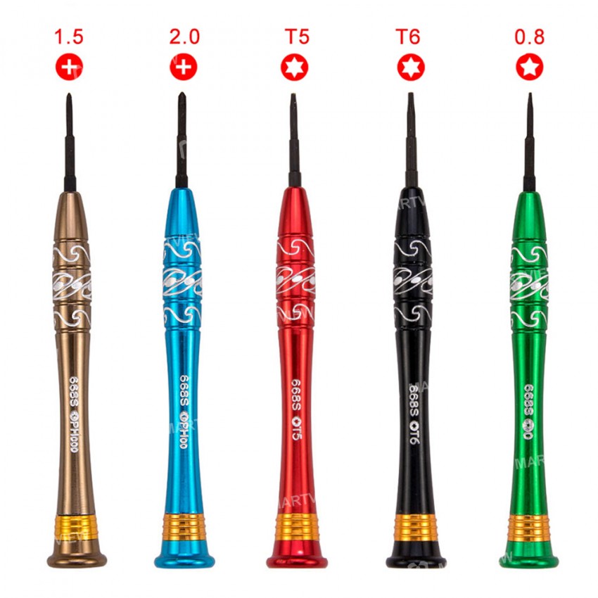 BST-668S 5-in-1 Precision Screwdriver Set for Macbook Phone Repair