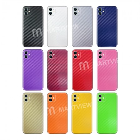 Universal 8inch Carbon Fiber Mobile Phone Back Film for Martview SP-01 Intelligent Cutting Machine - 50pcs