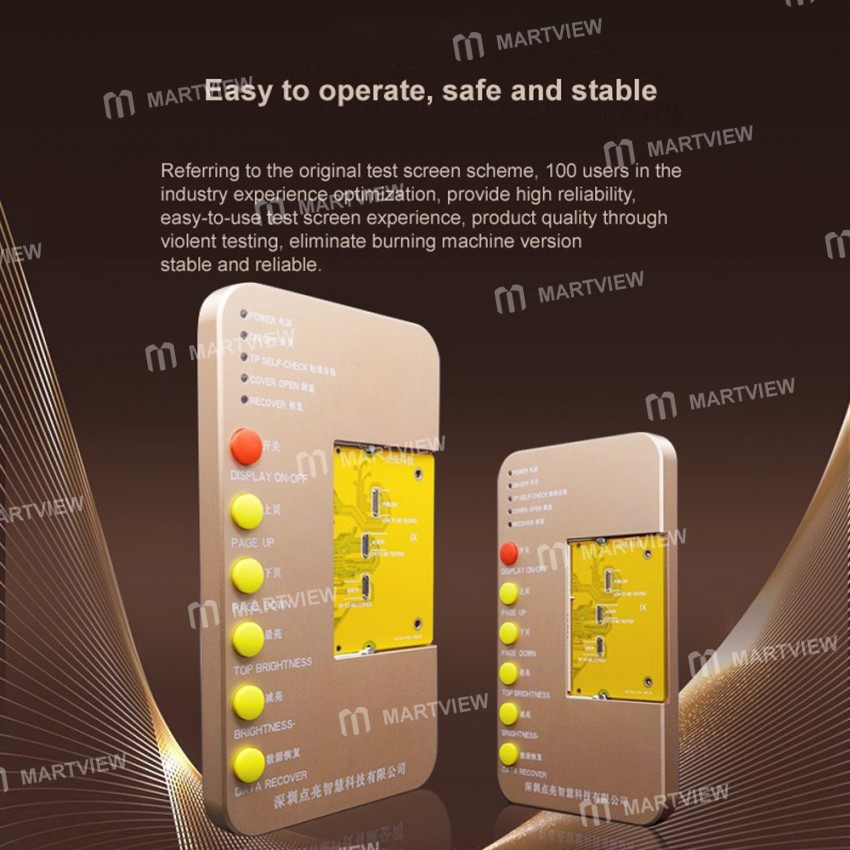 DL100 Intelligent Multifunctional LCD Screen Tester for iPhone 11 / 11 Pro / 11 Pro Max / Xs Max /