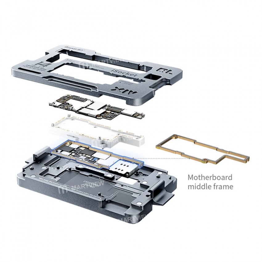 qianli isocket-series-8-in-1-motherboard-layered-test-stand-for-iphone-14-15-series-3