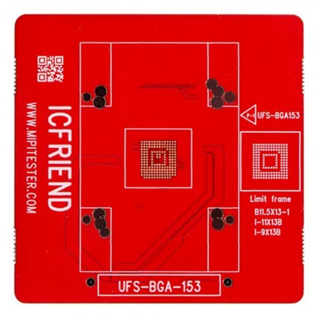 ICFriend BGA UFS-153 Base Board Support Easy Jtag Medusa BGA 153 Socket