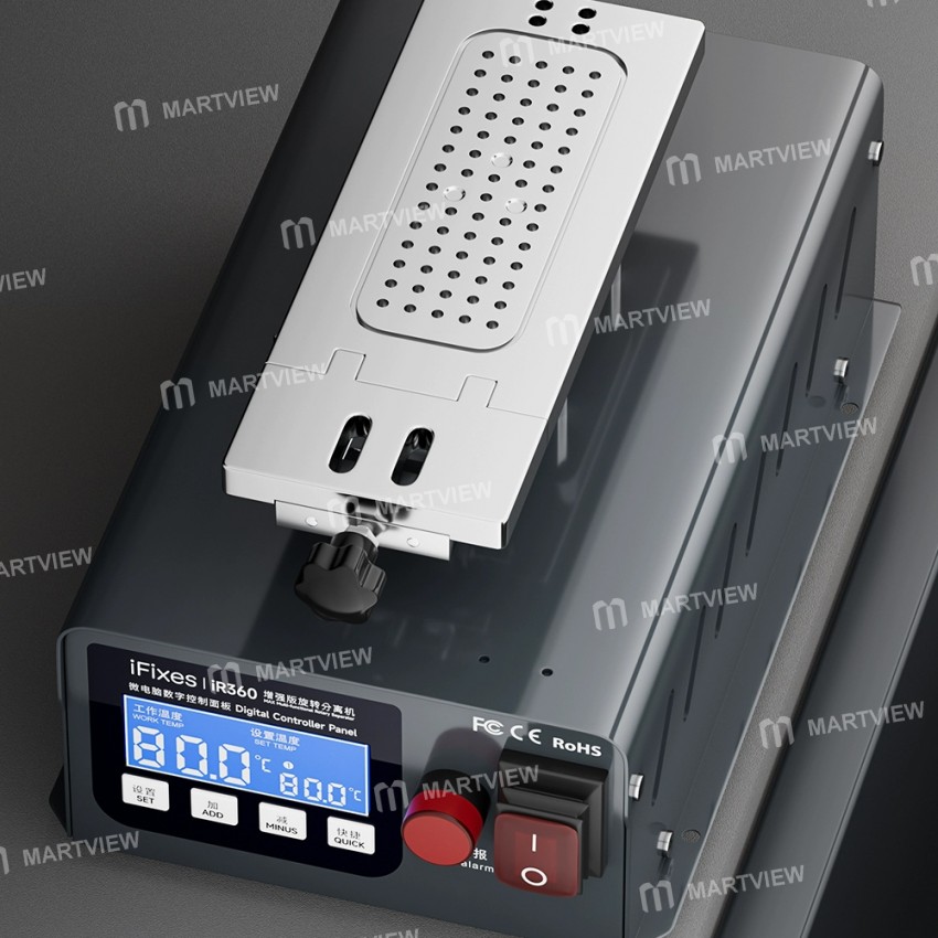 ifixes ir360-max-8-inch-lcd-screen-multi-functional-360-rotary-heating-separator-machine-12