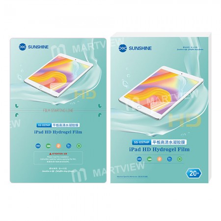 Sunshine SS-057HP Tablet Ultra High Definition Hydrogel Film for SP-01 / M880 Film Cutting Machine