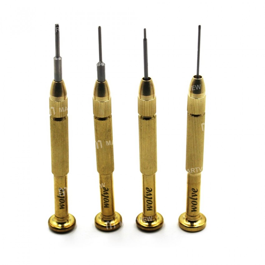 High-Precision Copper Handle Foxconn Special Screwdriver Wolve Pentalobe 0.8 Y 0.6 Convex cross 1.25
