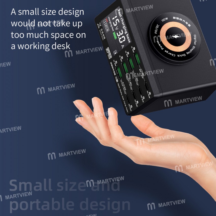 mega idea-multi-port-digits-display-desktop-usb-quick-charger-9