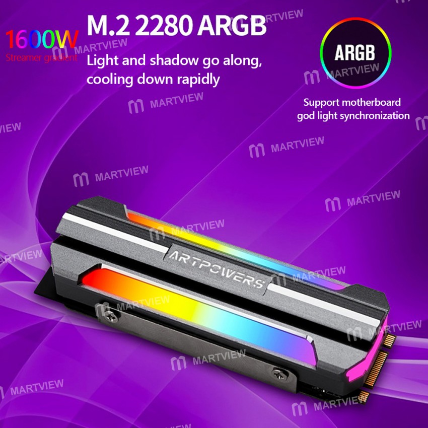 aluminum 5v-3pin-argb-m2-ssd-heatsink-support-m2-2280-nvme-ssd-2
