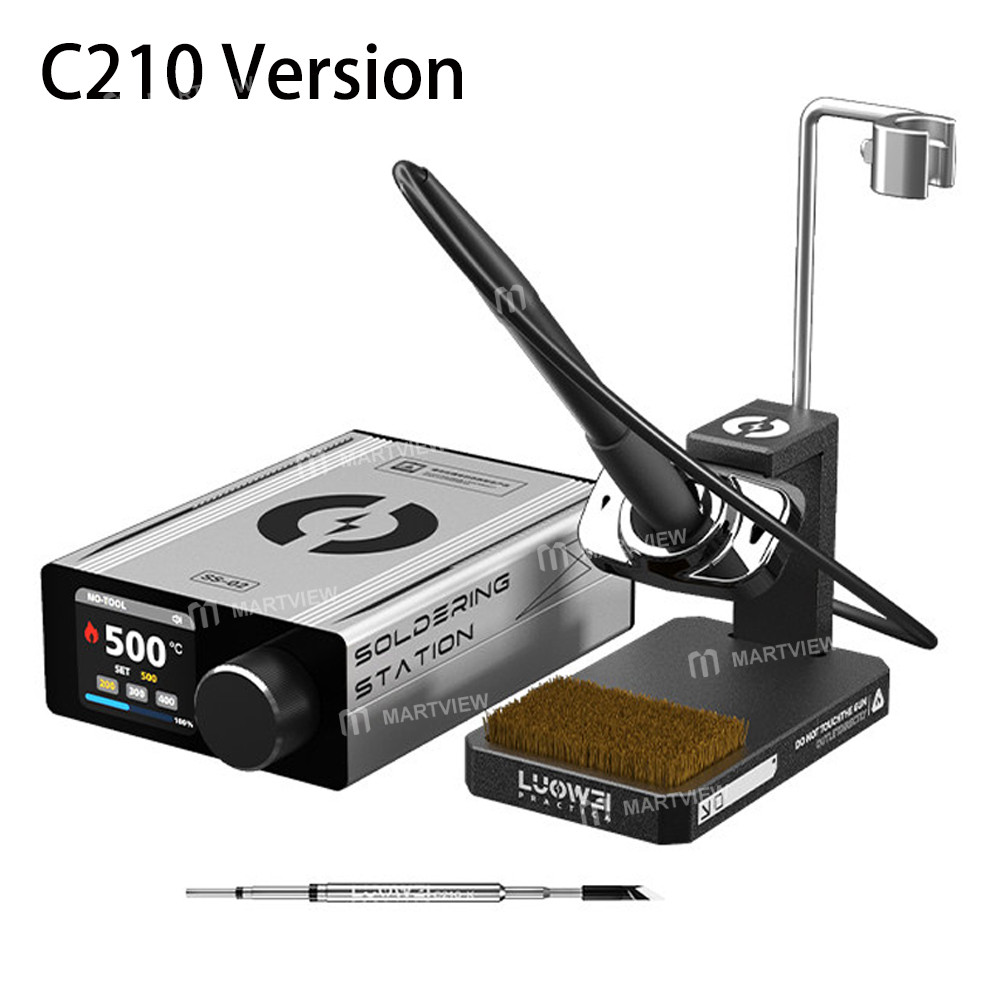 luowei lw-ss02-180w-high-power-adjustable-smart-soldering-station-compatible-with-t12-115-210-245-ha