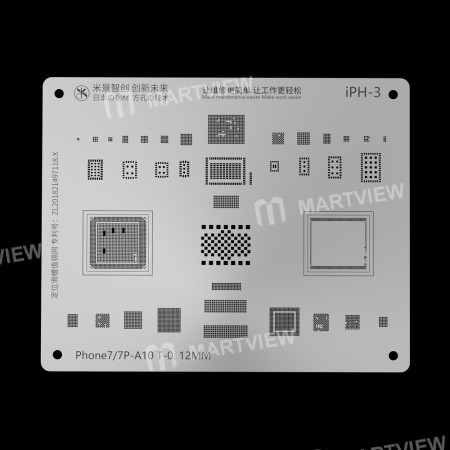 Plantilla Reball Bga Stencil Reballing Rework Strong | Cuotas sin interés