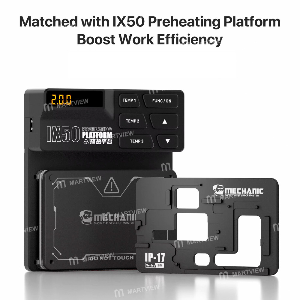 mechanic ix50-motherboards-preheating-platform-universal-module-for-iphone-11-to-17-series-3