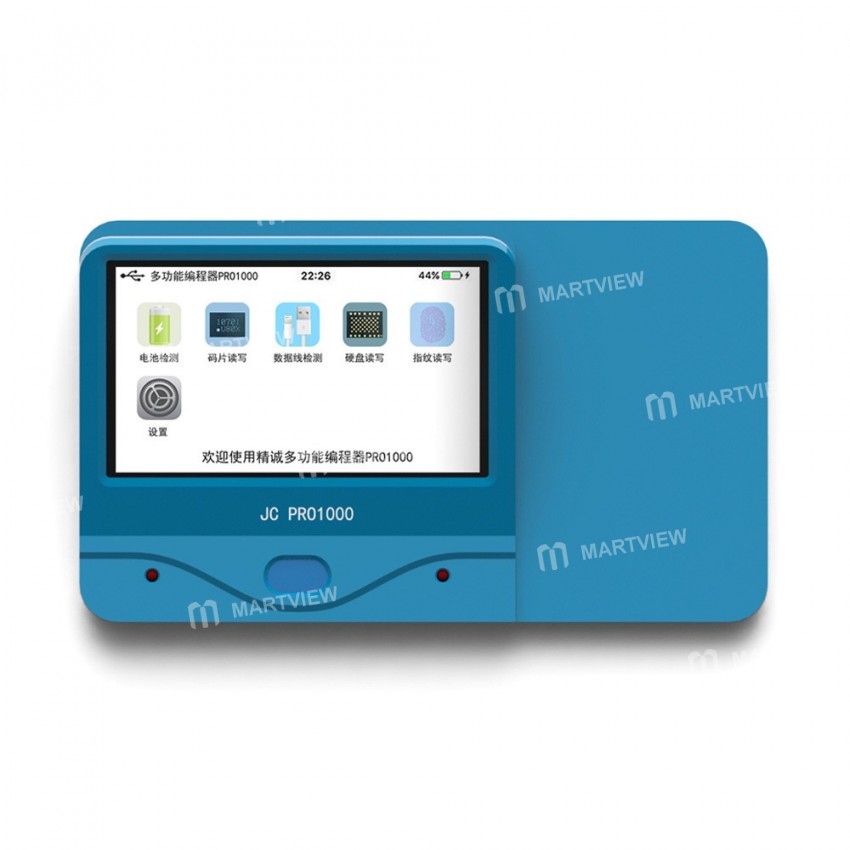 JC PRO1000S Multi-Functional iPhone Chip Programmer for Battery Tester / Data Cable Detection / Earp