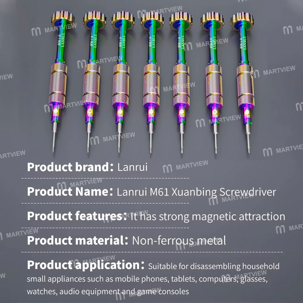 lanrui m61-xuanbing-strong-magnetic-s2-alloy-steel-2d-screwdriver-for-mobile-phone-repair-7