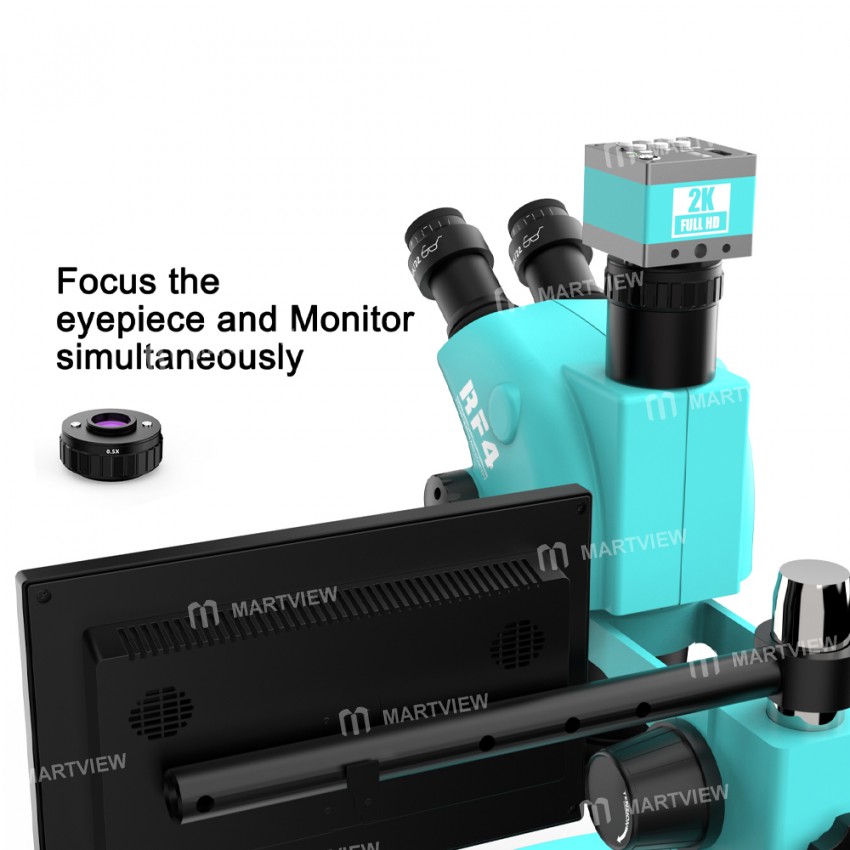 rf4 rf-6565tv-2kc1-s010-binocular-stereo-zoom-industrial-microscope-with-2k-camera-monitor-3
