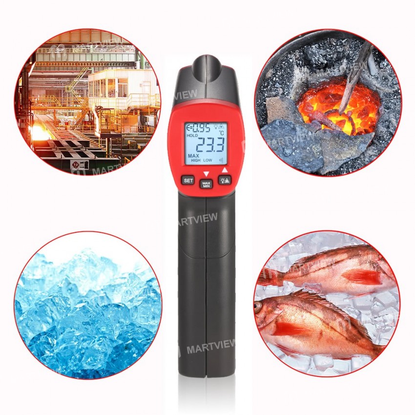 UNI-T UT300S Digital Non-contact IR Infrared Thermometer Temperature Gun