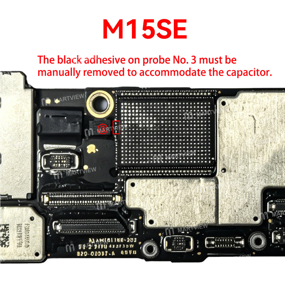 i2c m15se-m16se-snap-on-code-chip-reading-writing-fixture-for-iphone-15-16-11