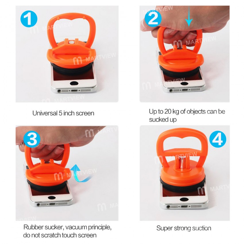 BST-005 Universal Disassembly Strong Duty Suction Cup for Phone Pad LCD Screen Opening