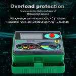 duoyi dy4100-0-2000-digital-earth-ground-resistance-meg-ohmmeter-8