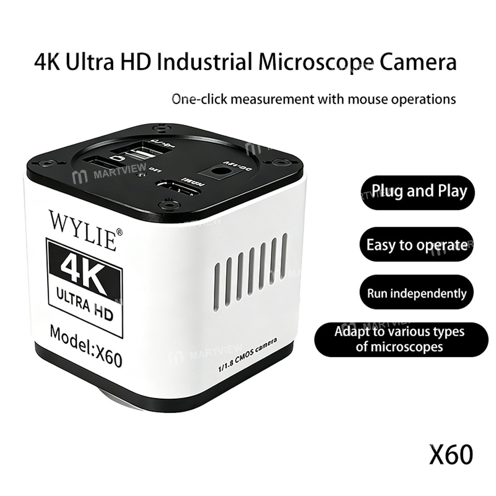 wylie x60-hdmiuvc-4k-ultra-hd-microscope-industrial-camera-with-integrated-measurement-system-11