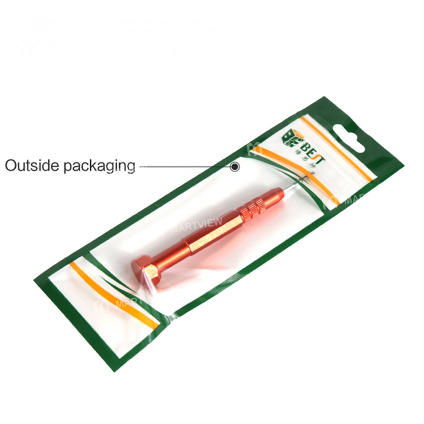 BST-9903 360 Rotation Aluminum Alloy Precision Magnetic Screwdrivers with S2 Steel Bits