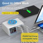 wlx x9dm-110w-8-port-pdqc30-multi-device-desktop-charger-with-wireless-charging-2