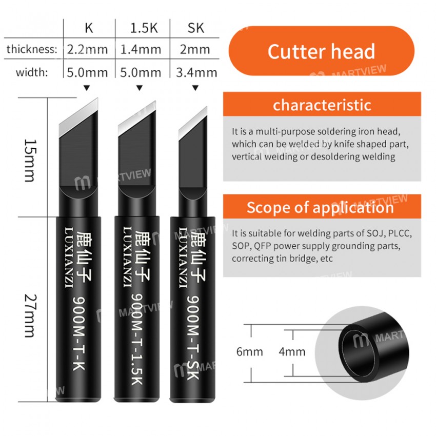 luxianzi 900m-series-lead-free-copper-soldering-iron-tips-for-936-soldering-stations-11