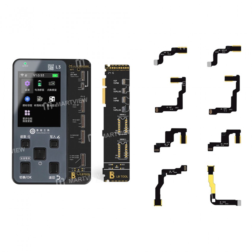 luban l3-repair-instrument-front-camera-repair-cable-set-for-iphone-14-to-15pro-max-1