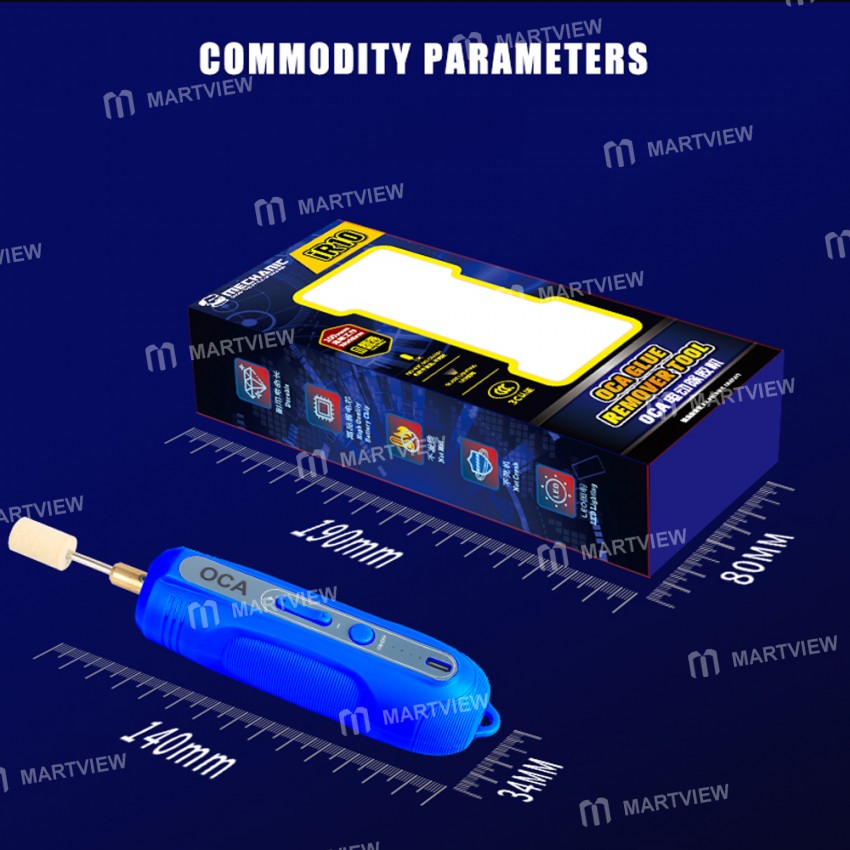 Mechanic IR10 Electric OCA LOCA Glue Remover with LED Light