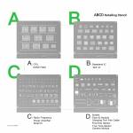 2uul bg01-abcd-bga-reballing-stencil-for-iphone-8-to-16pro-max-without-16e-4