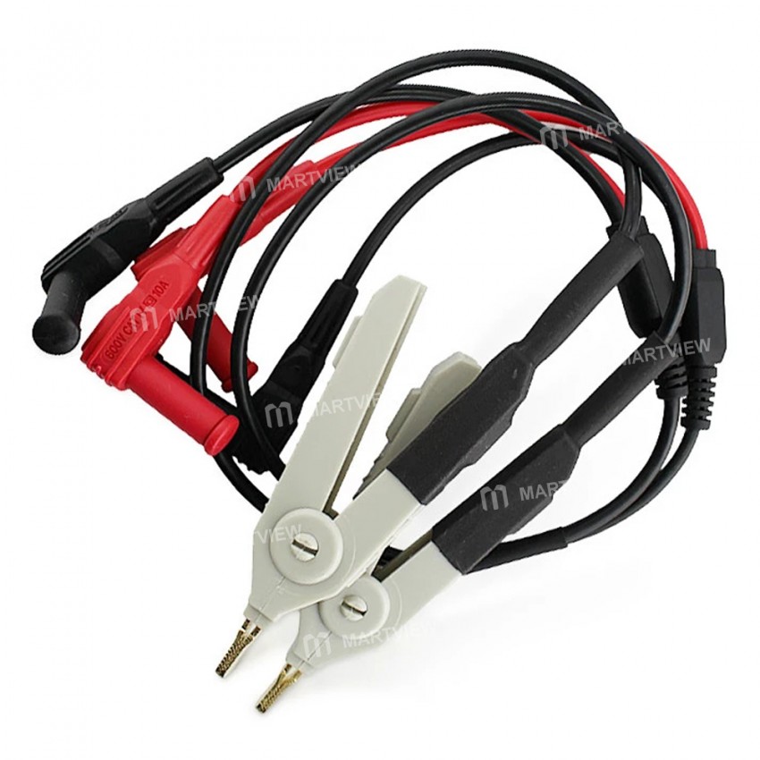 thumbnail image 2 of Kelvin Test Clip Lead With 4 Banana Plug Connectors – For LCR Meter & SMD Testing 2 of 2