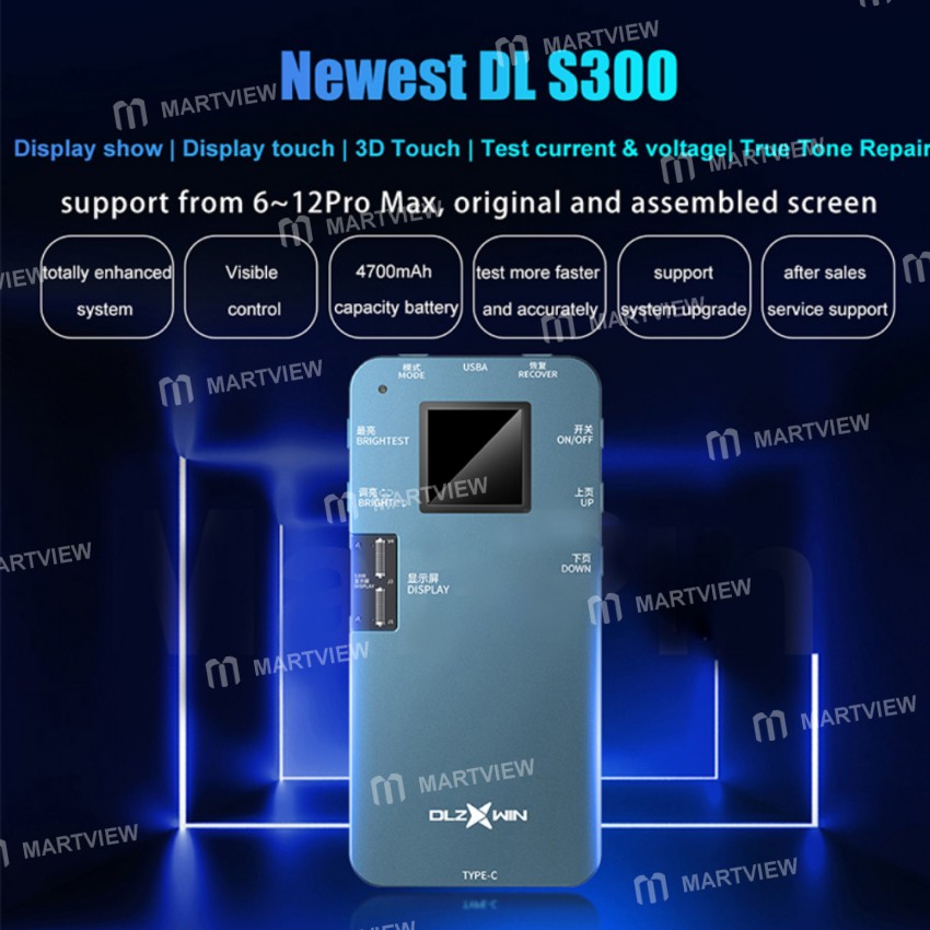 DL S300 iTestBox LCD Screen Teste 3D Touch Testing Color True Tone Repair for iPhone 6 - 12 Pro Max