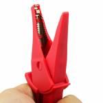 UNI-T UT-C02A Alligator Clip Banana Interface Straight Plug Applies to Most Multimeters - 2Pcs