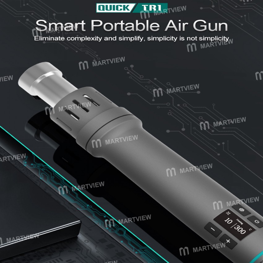quick tr1-1000w-high-power-constant-temperature-digital-display-smart-portable-hot-air-gun-3