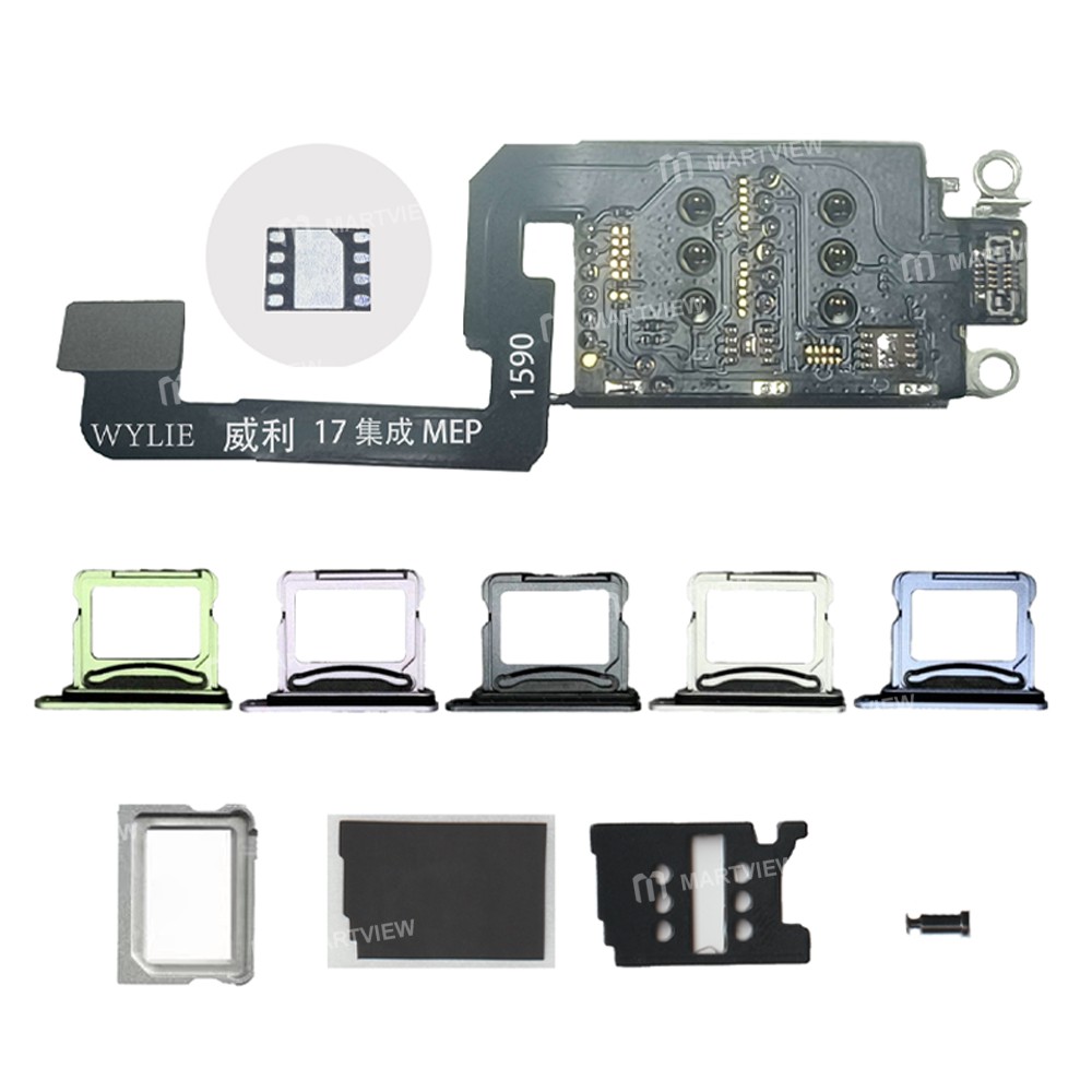 wylie e-sim-conversion-to-2-sim-card-mep-integration-solution-supports-supersnow-ic-for-iphone-17-us