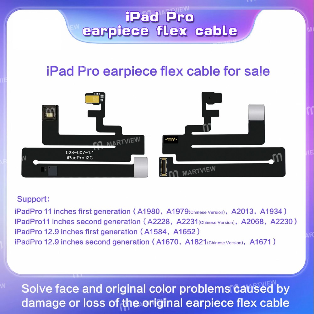 i2c i6s-programmer-earpiece-detection-small-board-flex-cable-for-iphone-13-to-14pm-ipad-pro-12