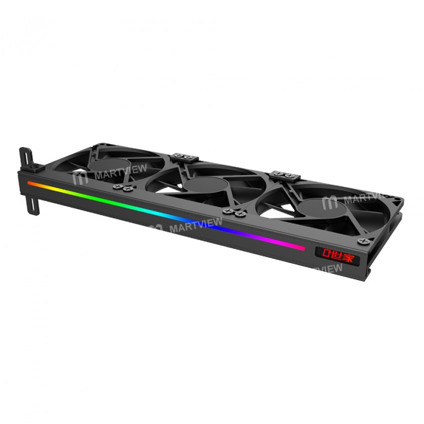 teucer vc-c270h-universal-side-argb-5v-3pin-gpu-silent-cooling-fan-1