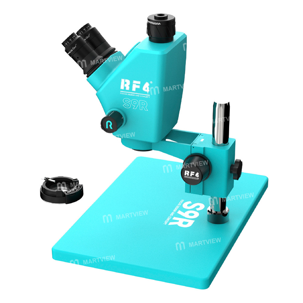 rf4 s9r-7-74x-ultra-wide-field-continuous-zoom-trinocular-stereo-microscope-with-big-base-4