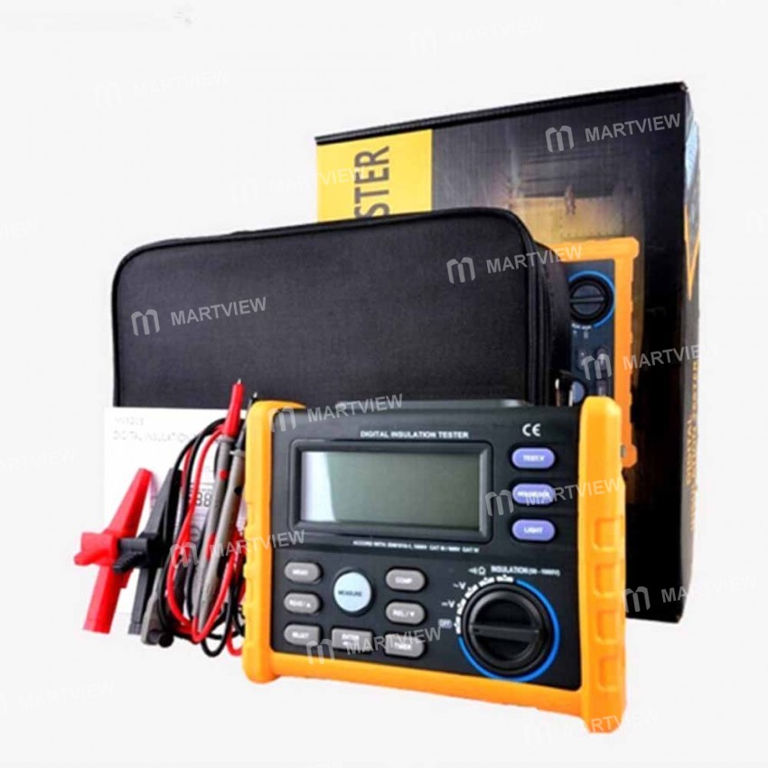 PEAKMETER MS5203 Digital Insulation Resistance Meter Tester Multimeter Megohm Meter 0.01-10G ohm