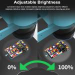 relife rl-033e-pro-dual-polarized-anti-reflective-adjusts-brightness-microscope-light-source-10