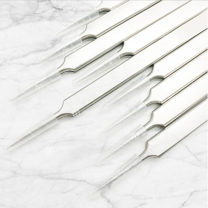 Multipurpose Anti-Static Precision Stainless Steel Straight Tweezer for Computer Phone PCB Repair DI