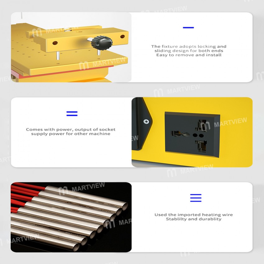 Mechanic 361 Max 360° Rotation Multifunction LCD Screen Heating Degumming Unframe Separator