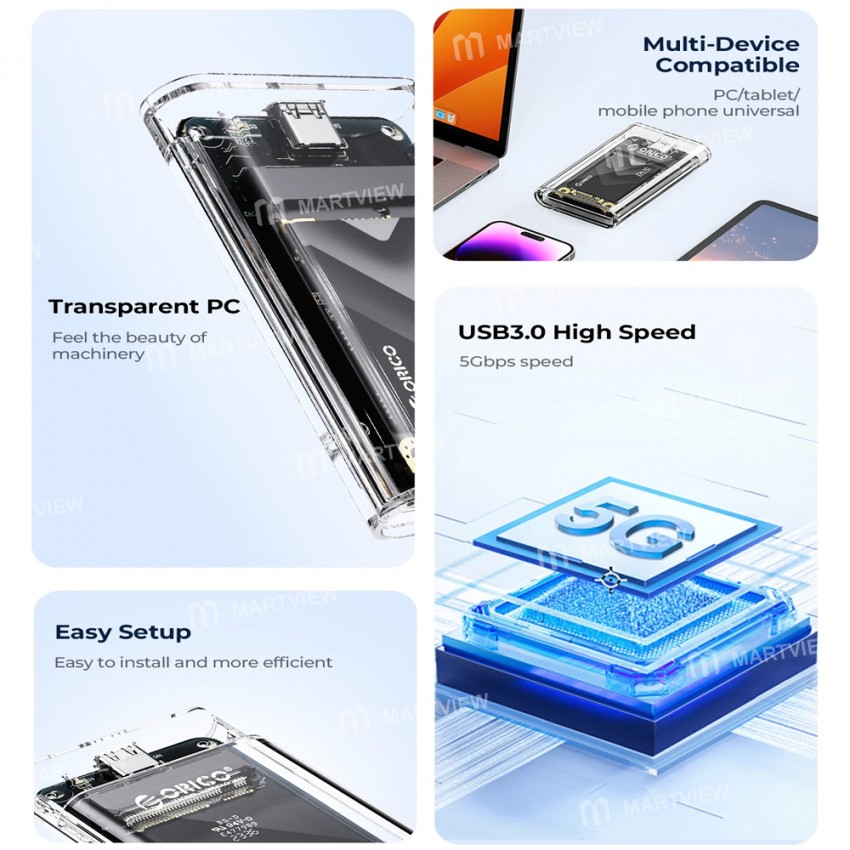 orico tc10-ms-msata-to-usb-32-gen1-transparent-external-ssd-enclosure-5