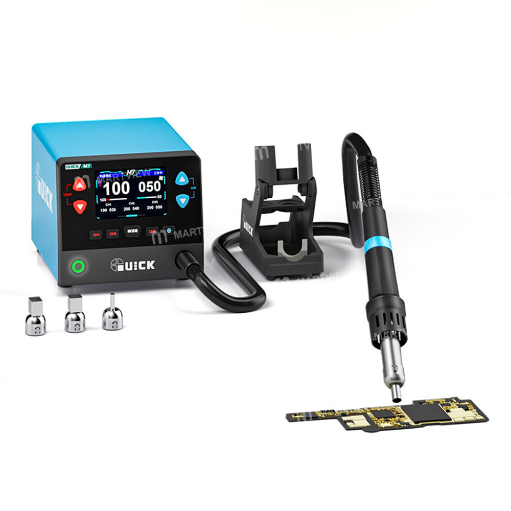 quick m7-1000w-9-channel-hd-digital-display-intelligent-hot-air-gun-desoldering-station-4
