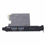 STW-3002 NEC Chip PCI-E to USB 3.0 2-Port PCI Expansion Card with 19-Pin Connector for Win XP/7/8
