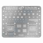 WL CPU BGA Reballing Stencil for iPhone 16 / 16 Plus / 16 Pro / 16Pro Max / Apple A18 / A18Pro CPU