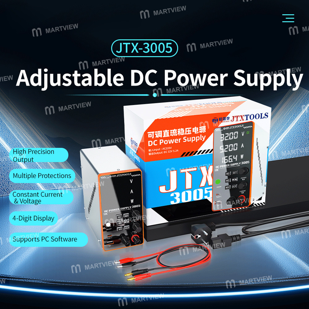 jtx 3005-multiple-protections-4-digit-display-adjustable-dc-power-supply-supports-pc-software-2