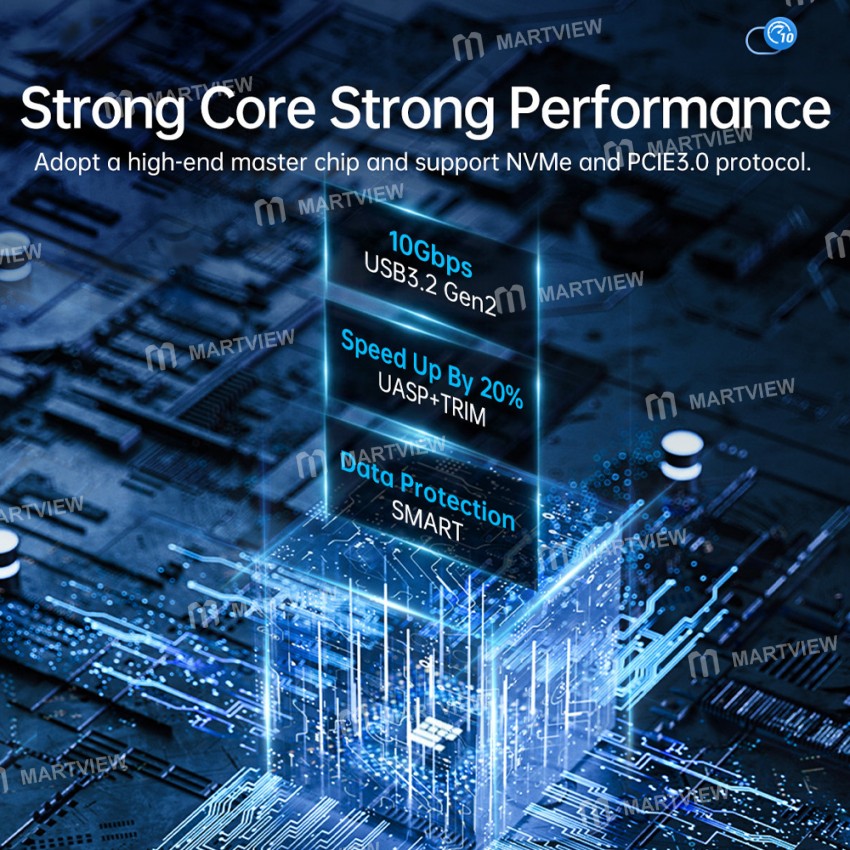 orico am2c3-tool-free-aluminum-type-c-m2-nvme-ssd-enclosure-support-uasp-11