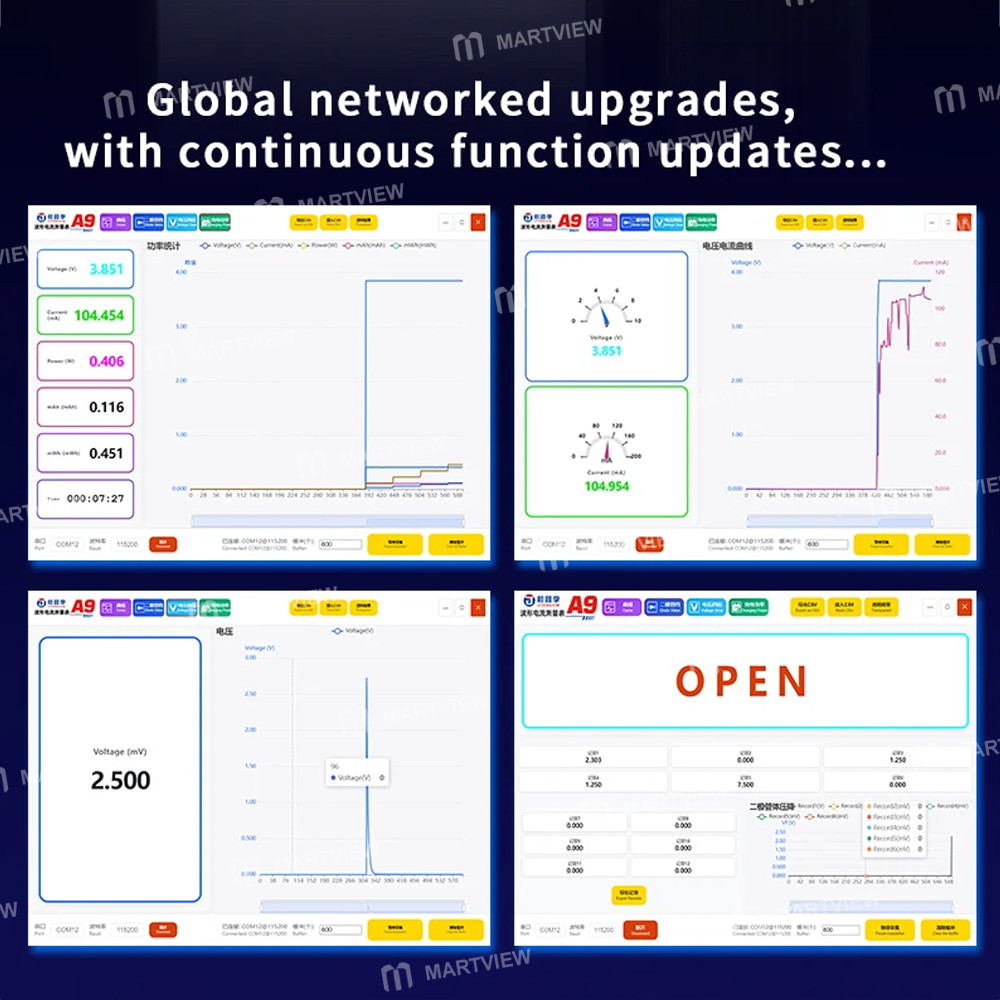 jtx a9-high-precision-sampling-digital-display-curve-waveform-multifunction-measuring-meter-9