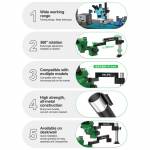 relife ms1-wallcolumn-mounted-360-rotating-universal-microscope-telescopic-folding-arm-stand-4