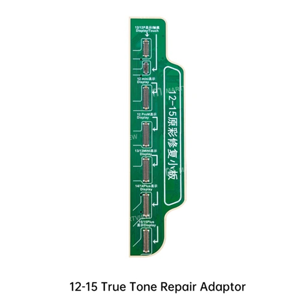 jcid screen-true-tone-repair-flex-cable-and-adaptor-for-iphone-12-15-series-2