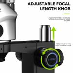 luowei lw-tr02-b3tv-7-50x-synchronous-zoom-trinocular-stereo-microscope-with-aluminum-alloy-base-9